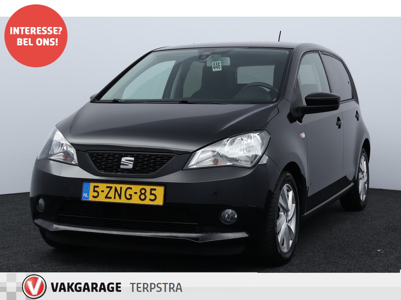 SEAT Mii - 1.0 Sport Dynamic/ D-Riem Verv 123.000KM!/ 15''LMV/ Stoelverw./ Airco/ LEDER.Stuur/ Elek.P - AutoWereld.nl