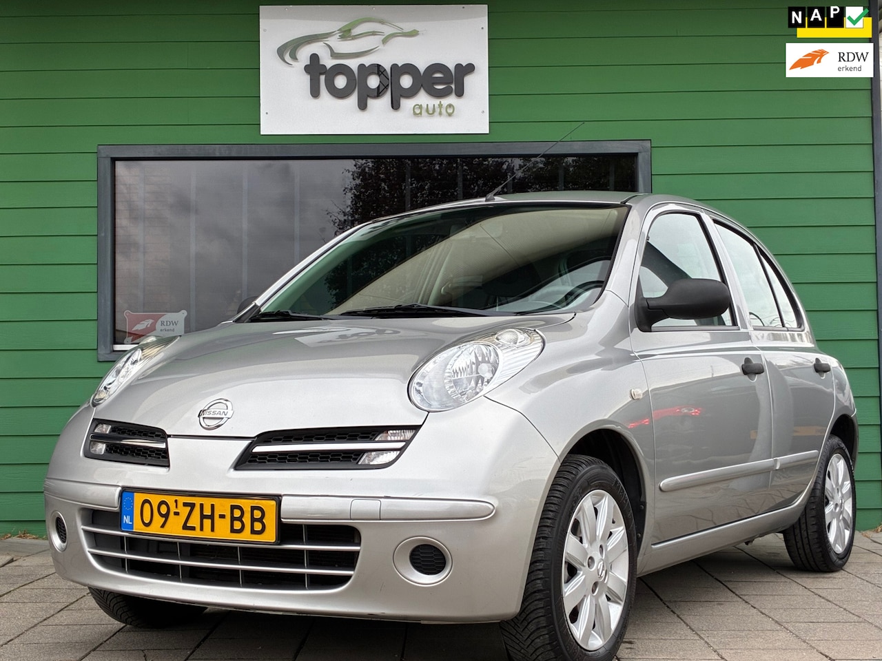 Nissan Micra - 1.2 ELLE|2e Eigenaar|Airco|Trekhaak|Elektr.ramen|Nieuwe APK|NAP|LM-Velgen| - AutoWereld.nl