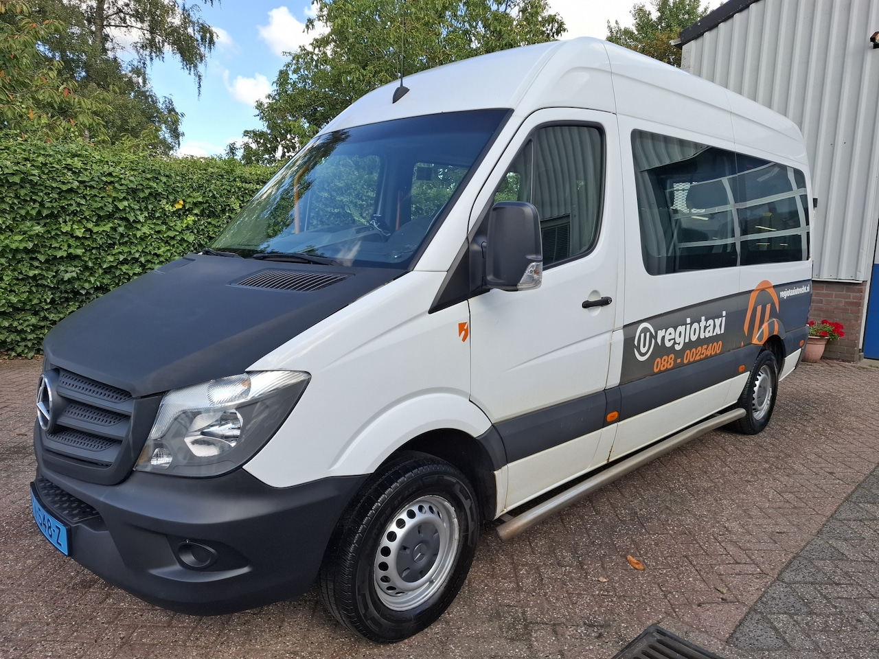 Mercedes-Benz Sprinter - 316NGT 7495.- INCL BTW 7-PERSOONS ROLSTOEL AARDGAS 1.8 156PK - AutoWereld.nl