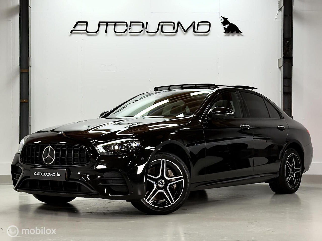 Mercedes-Benz E-klasse - 300 e 4MATIC AMG | Pano | Burmester | Memory | Matrix | 360 | Dodehoek | ACC | Leer/Alcant - AutoWereld.nl