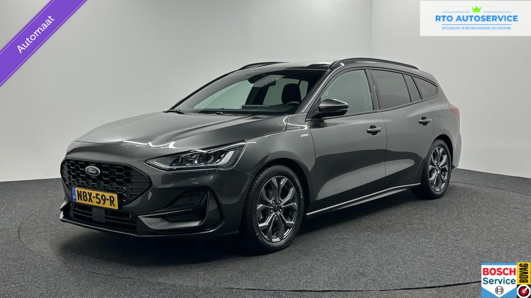 Ford Focus Wagon - 1.0 EcoBoost Hybrid ST Line X CAMERA CARPLAY NAVI VIRTUAL CRUISE. - AutoWereld.nl