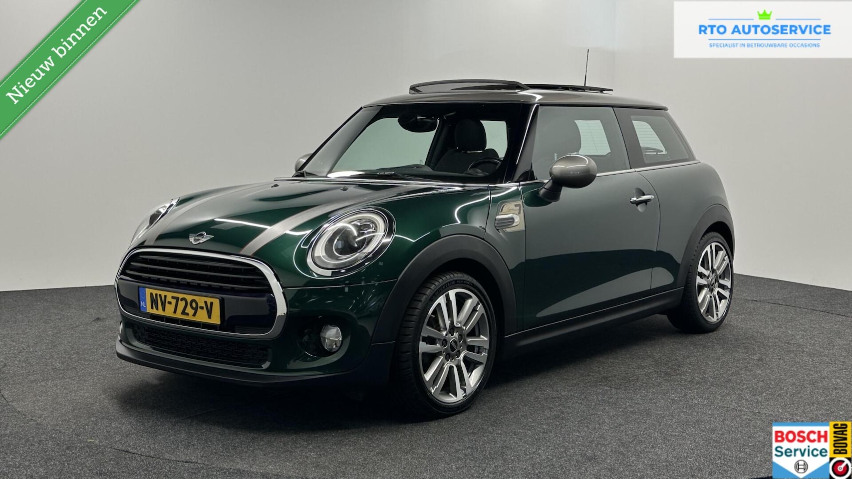 MINI 3-Deurs - 1.5 Cooper Chili Serious Business PANO NAVI CAMERA ECC STOELVERWARMING. - AutoWereld.nl