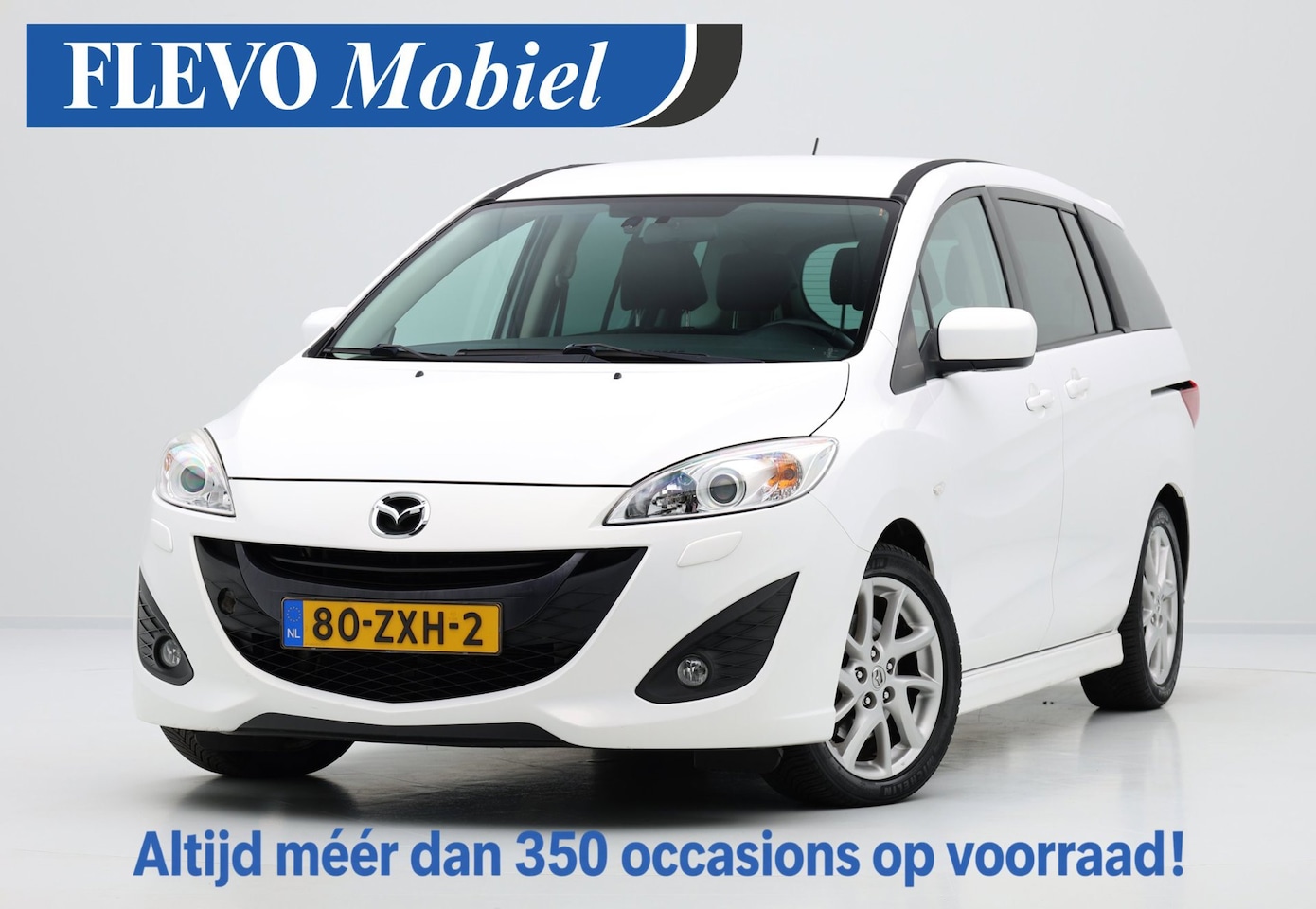 Mazda 5 - 2.0 150pk Executive GT 7-pers. Xenon|Leder|Navi|Clima|LMV - AutoWereld.nl