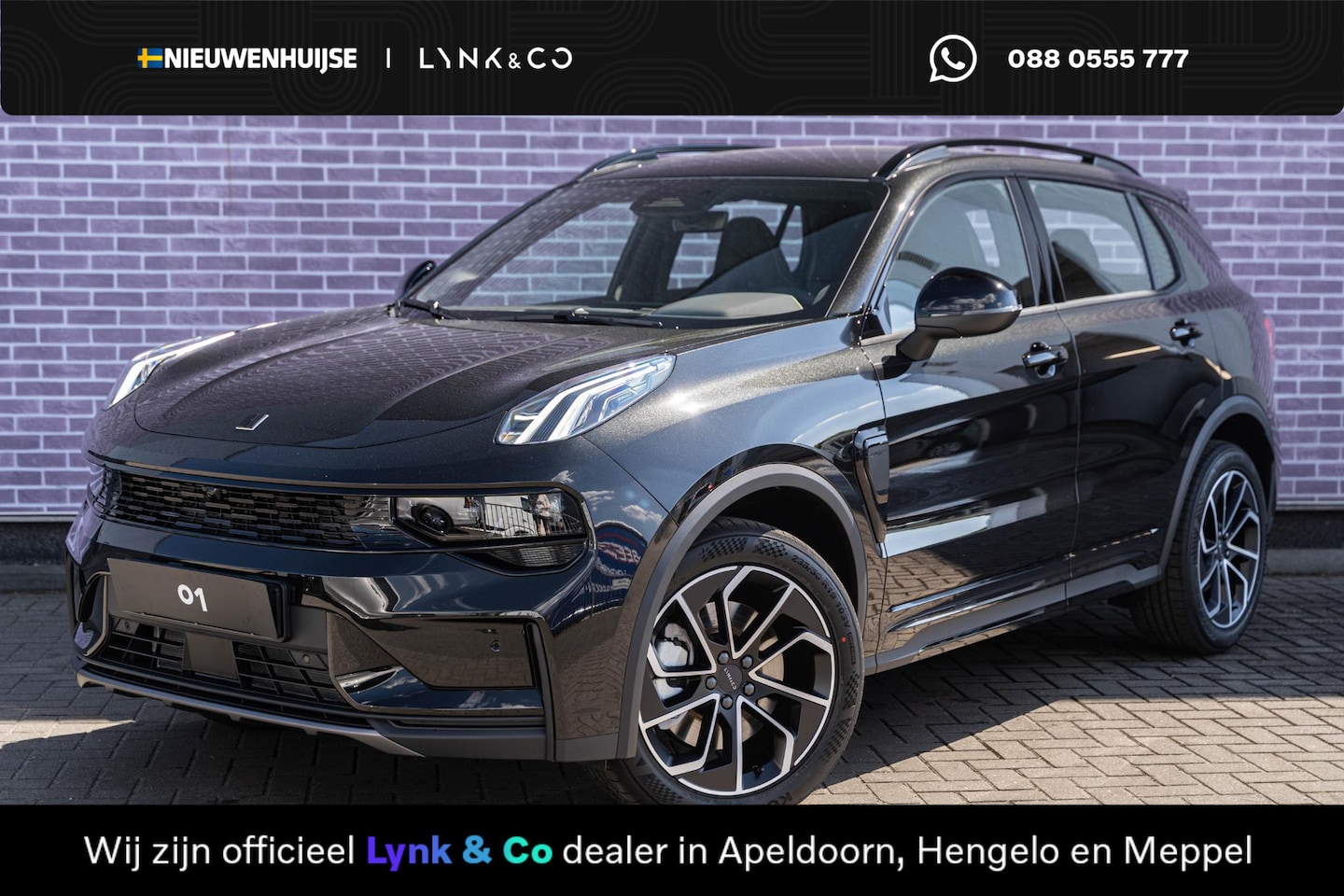 Lynk & Co 01 - 1.5 Core PHEV | Adaptieve Cruise Control | Keyless Entry | 1800 kg Trekvermogen | Stoelver - AutoWereld.nl