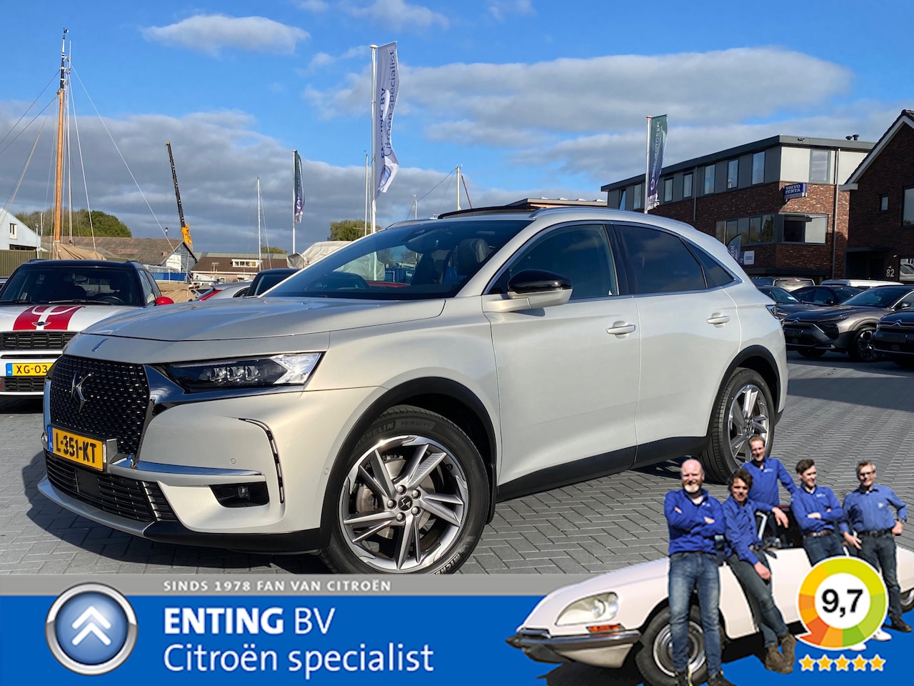 DS 7 Crossback - 1.6 PT RIVOLI VOLLEER SCHUIFDAK HIFI FOCAL ELEKTRA LED VISION - AutoWereld.nl