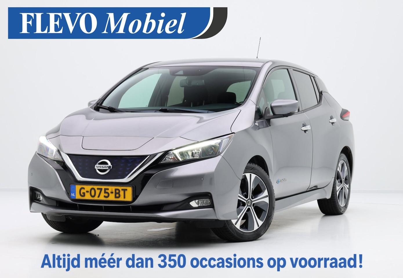 Nissan LEAF - N-Connecta 40 kWh Aut. Adapt.Cruise|CarPlay|Clima|Cam|Navi|LMV - AutoWereld.nl