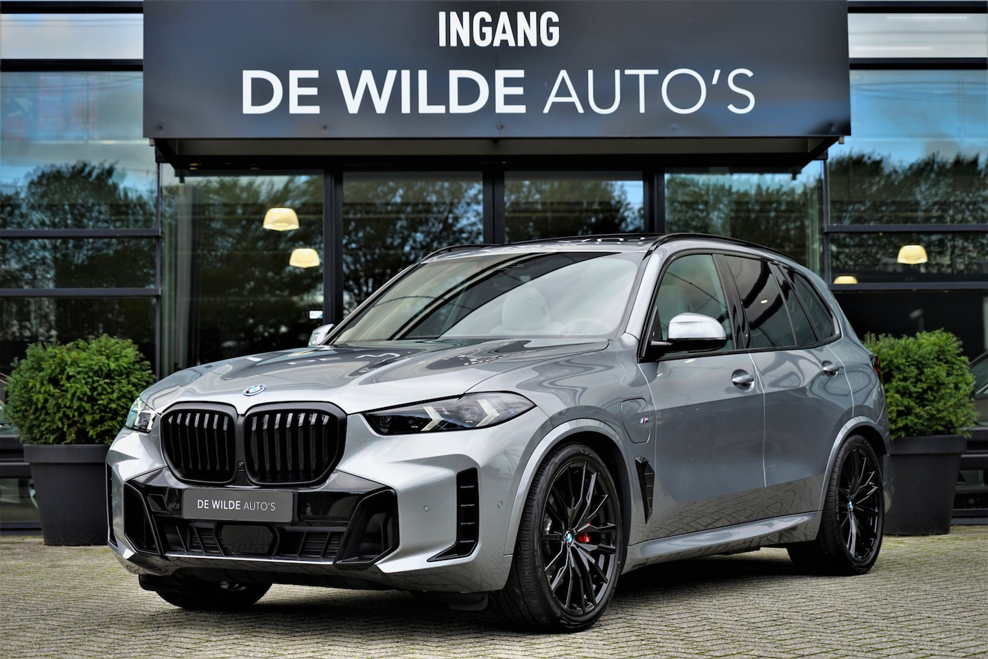 BMW X5 - xDrive50e M-sport Pano 4-wielsturing SoftClose Trekhaak Harman/Kardon Carbon - AutoWereld.nl