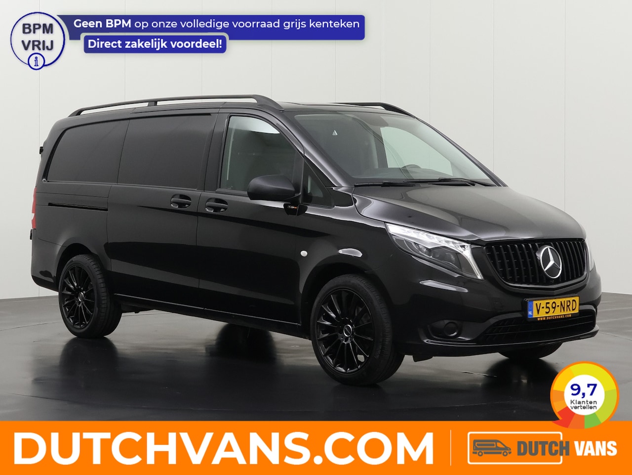 Mercedes-Benz Vito - Lang Automaat Exclusive Led | Multimedia | Airco | cruise | trekhaak - AutoWereld.nl