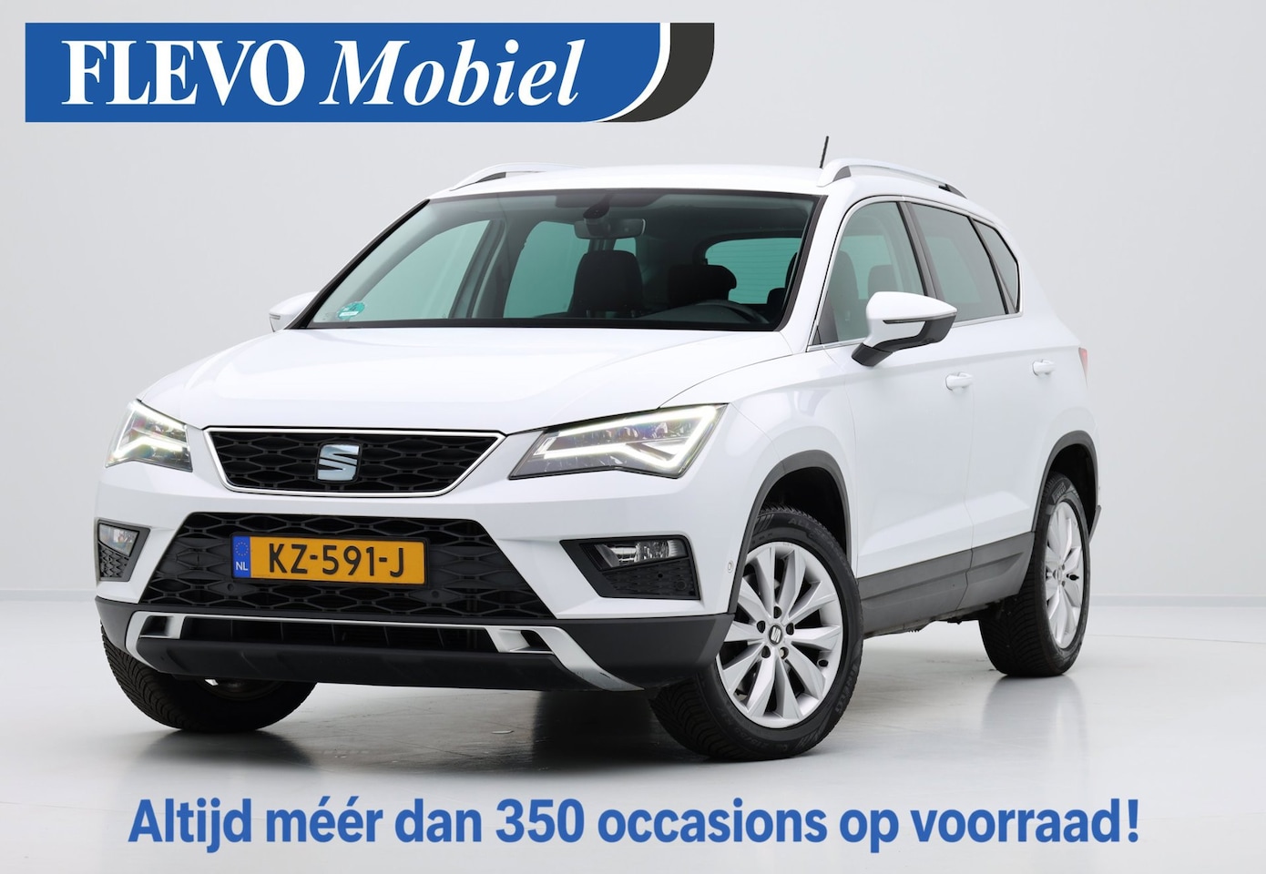SEAT Ateca - 1.0 EcoTSI Limited Edition CarPlay|Leder-Alcantara|Cam|ParkAssist|Clima|LMV - AutoWereld.nl