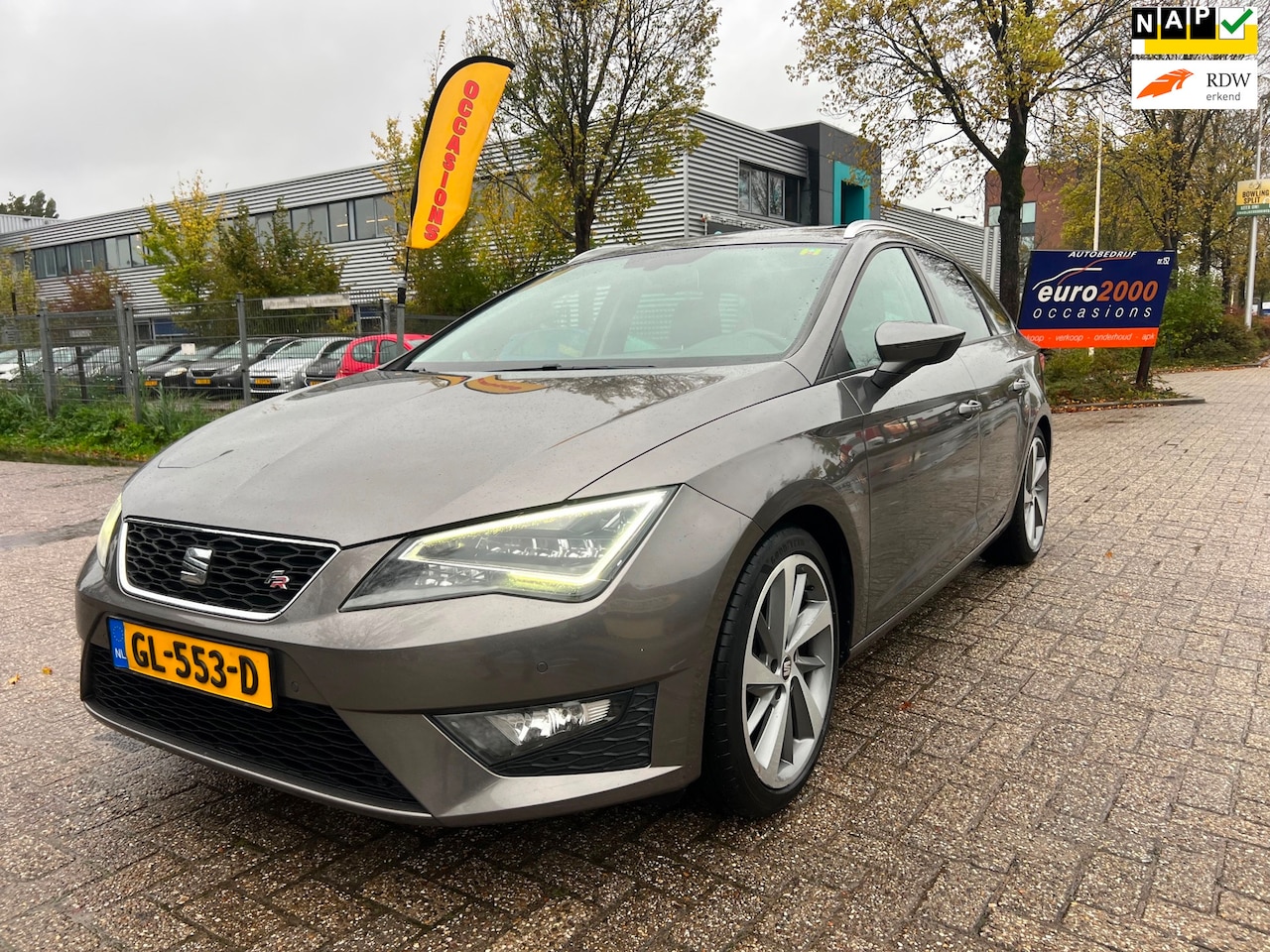 SEAT Leon ST - 1.4 EcoTSI FR Connect - Panorama - Camera - AutoWereld.nl
