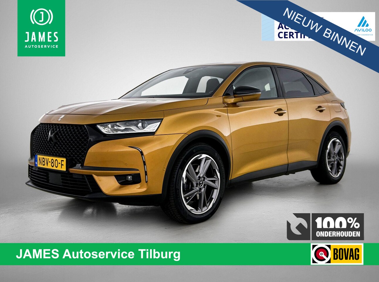 DS 7 Crossback - E-Tense 225PK Business CAMERA | VIRTUAL | NAVI & CARPLAY - AutoWereld.nl