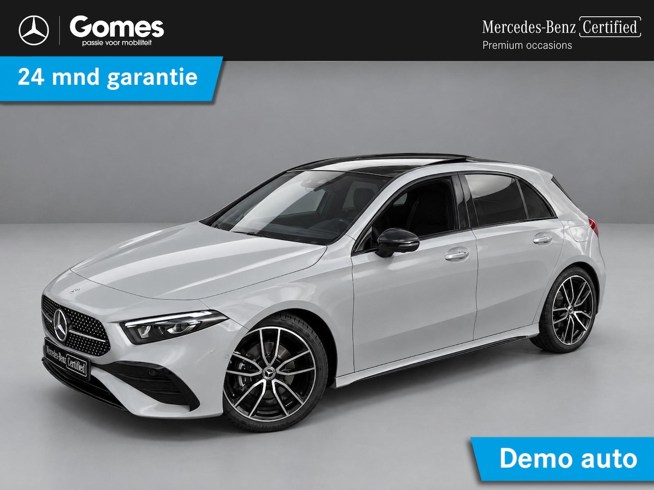 Mercedes-Benz A-klasse - 180 Business Solution AMG | AMG Plus Pakket | Night Pakket | Panoramadak | Burmester Surro - AutoWereld.nl