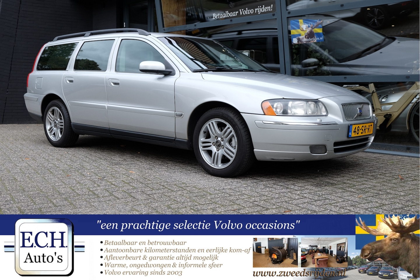 Volvo V70 - 2.4 170 pk Aut. Edition II, Leer, Trekhaak - AutoWereld.nl