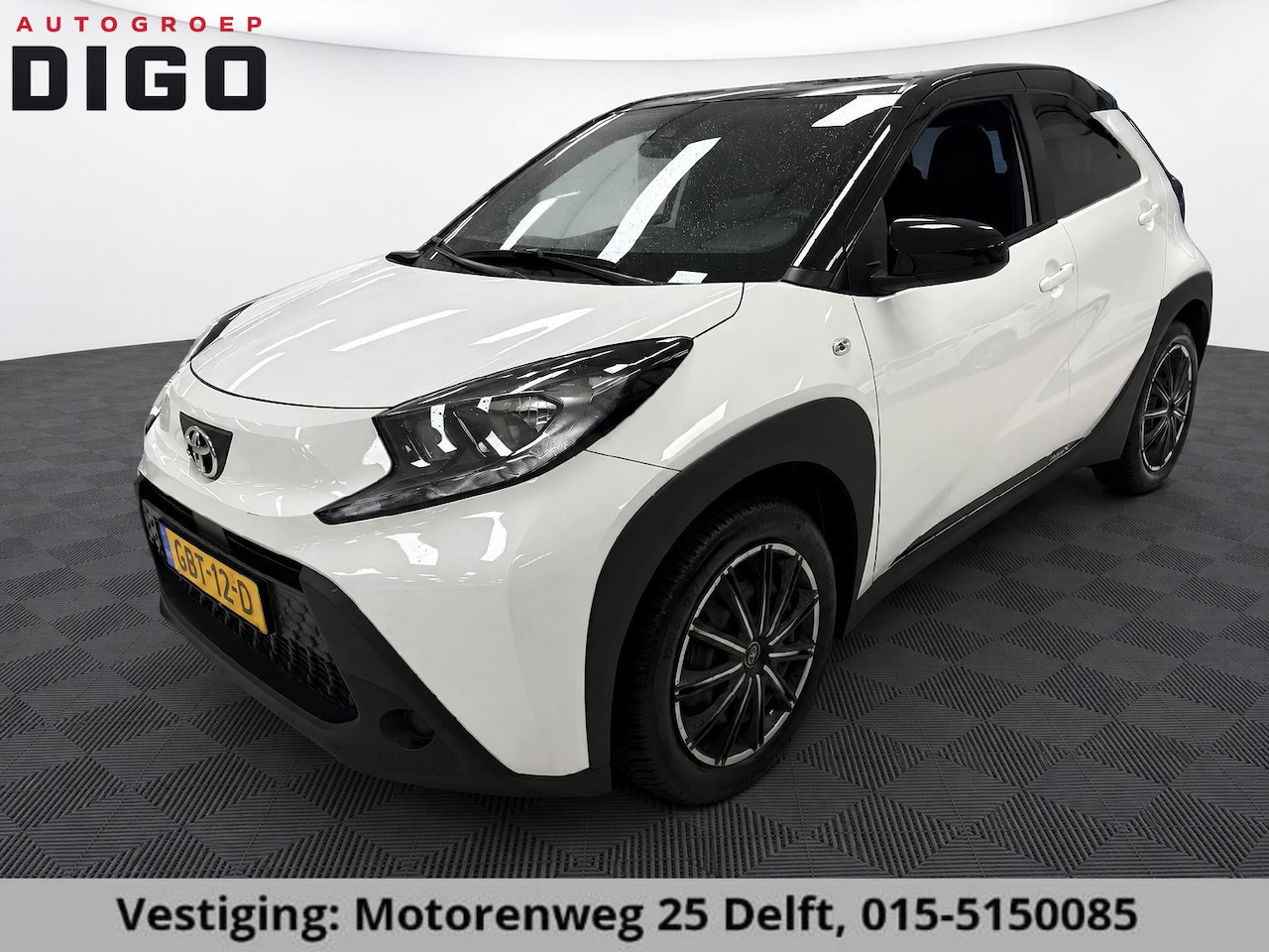 Toyota Aygo X - 1.0 BLACK & WHITE EDITION GARANTIE TOT 10-2034 CRUISE CONTROL . AIRCO . SLECHTS 14.000 KM! - AutoWereld.nl