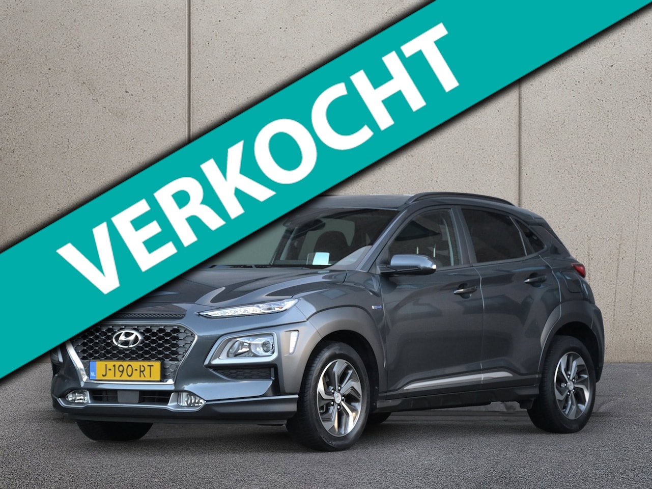 Hyundai Kona - 1.6 GDI HEV Fashion Sky Automaat | Trekhaak | Achteruitrijcamera | Schuif/Kanteldak - AutoWereld.nl
