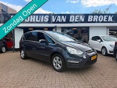 Ford S-Max - 1.6 EcoBoost Titanium|Pano|Navi|Clima|Cruise|Trekhaak|Pdc|Lmv|Elek Pakket|Nw Apk