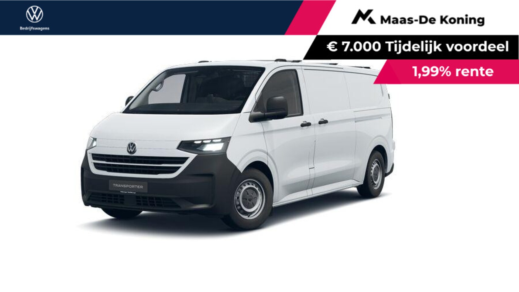 Volkswagen e-Transporter - Bedrijfswagens Bestelwagen Bestelwagen 70kWh 218pk L2 739066 - AutoWereld.nl