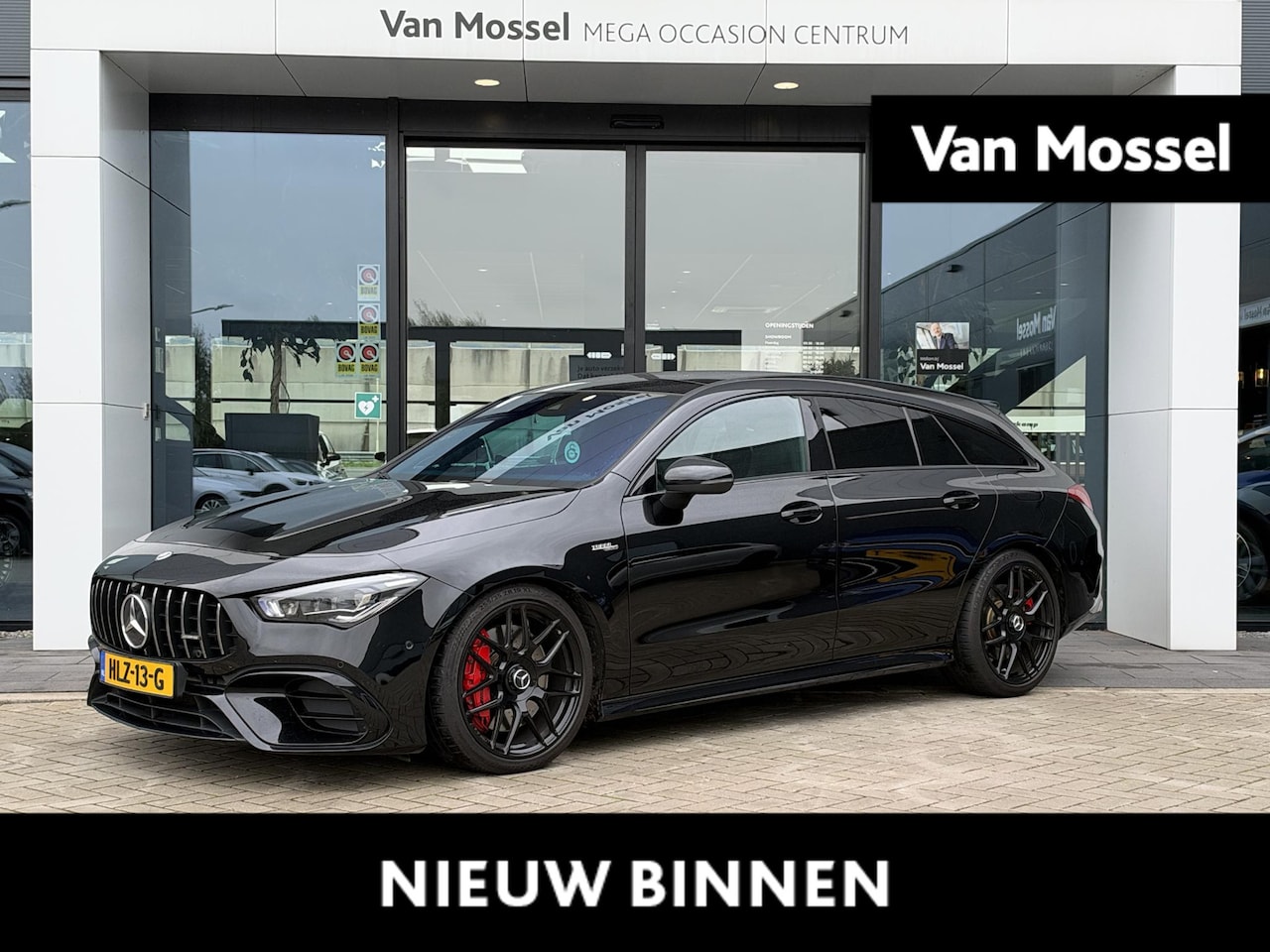 Mercedes-Benz CLA-klasse Shooting Brake - AMG 45 S 4MATIC+ Premium Plus |  AMG DYNAMIC SELECT | BURMESTER | PANO | CAMERA | STOELVER - AutoWereld.nl