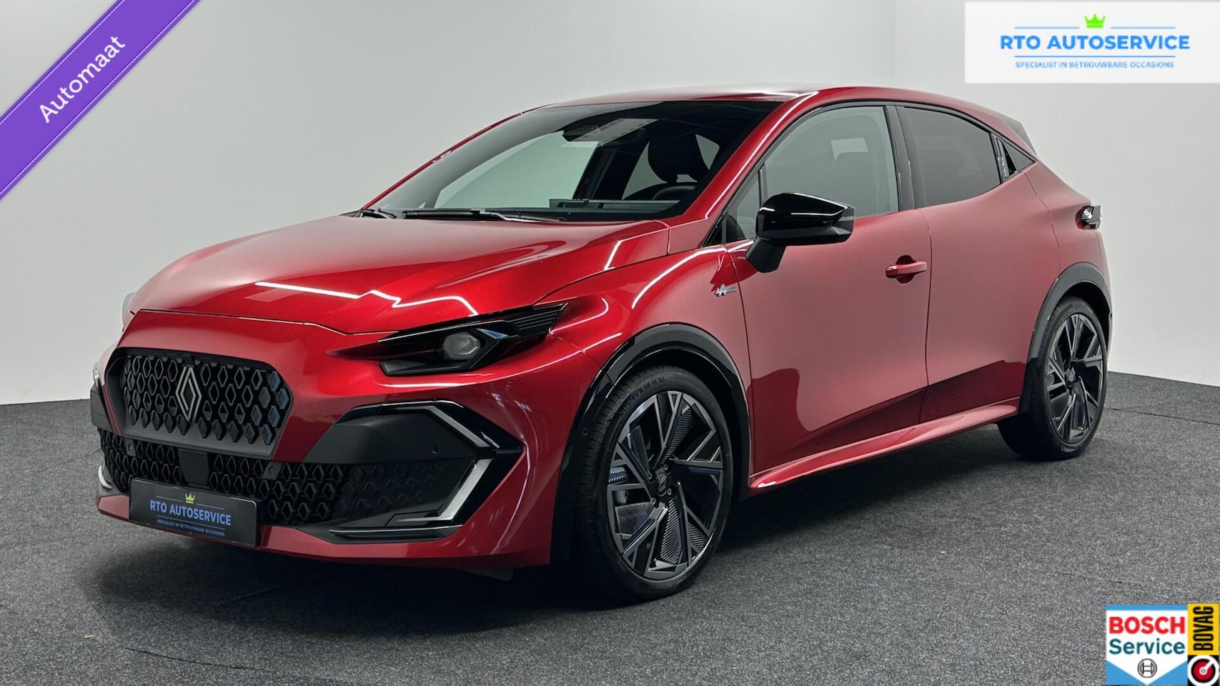 Renault Clio - 1.8 Hybrid 160 esprit Alpine CAMERA CARPLAY ECC ADAPTIEF CRUISE. - AutoWereld.nl