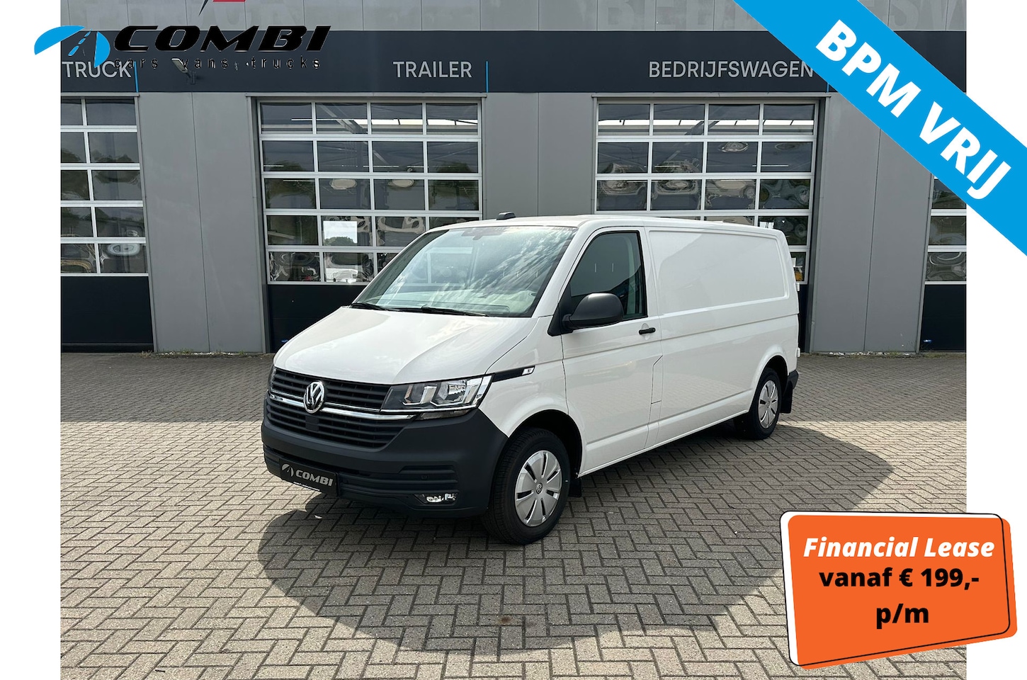 Volkswagen Transporter - 2.0 TDI L2H1 28 > Complete inrichting (Sortimo) en BPM Vrij!/camera/automaat/150pk.... - AutoWereld.nl