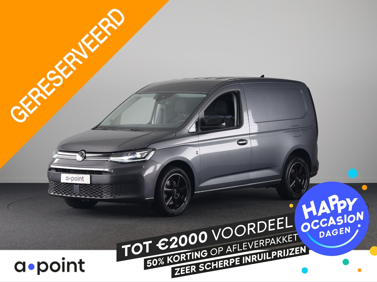 Volkswagen Caddy Cargo - 2.0 TDI 122PK | Navigatie via app | LED koplampen | Adaptieve cruise control | Parkeersens - AutoWereld.nl