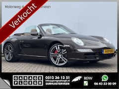 Porsche 911 Cabrio - 3.8 355pk Carrera 4S H6 Cruise Carplay Voll.onderhoud