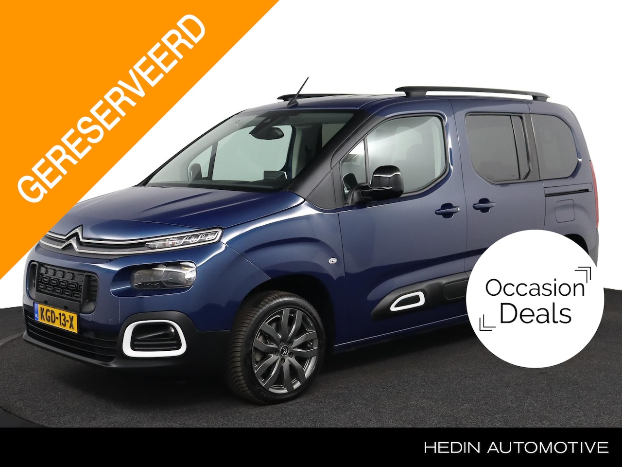 Citroën Berlingo - 1.2 130PK Shine Automaat | Navigatie | Camera | Airco | Cruise control | Stoelverwarming | - AutoWereld.nl