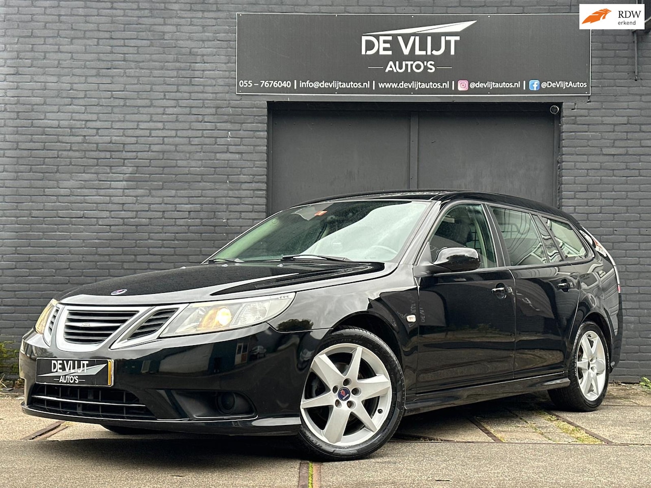 Saab 9-3 Sport Estate - 1.9 TTiD 131PK | Climate Control | Cruise Control | Elek Ramen | Half Leer | Trekhaak | - AutoWereld.nl