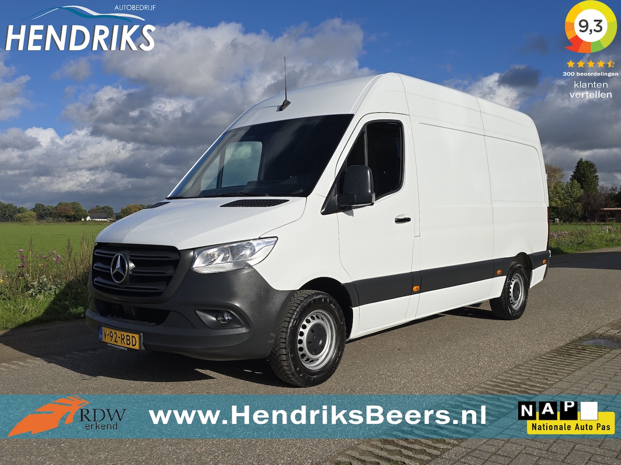 Mercedes-Benz Sprinter - 314 2.2 CDI L2 H2 - 143 Pk - Euro 6 - Werkplaatsinrichting - AutoWereld.nl