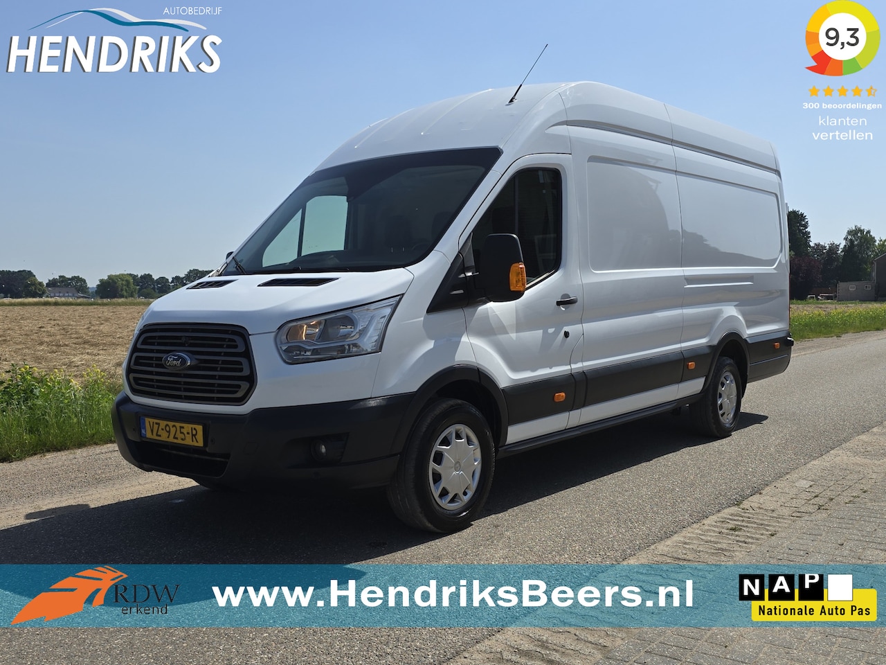 Ford Transit - 350 2.0 TDCI L4 H3 Trend - Euro 6 - 130 Pk - ParkeerCamera - Airco - Cruise Control - AutoWereld.nl