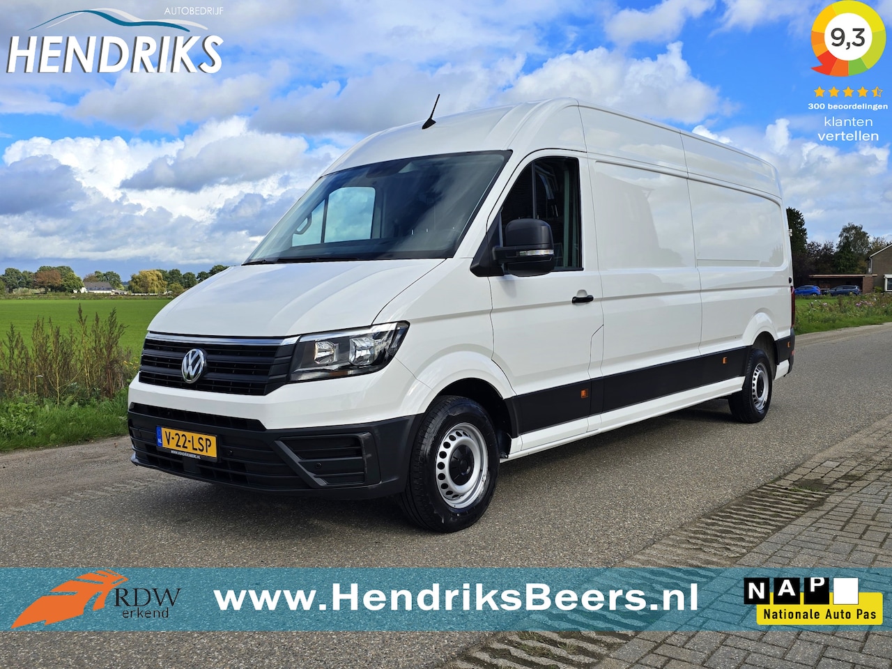 Volkswagen Crafter - 35 2.0 TDI L4H3 Comfortline - 140 Pk - Euro 6 - Airco - Cruise Control - AutoWereld.nl