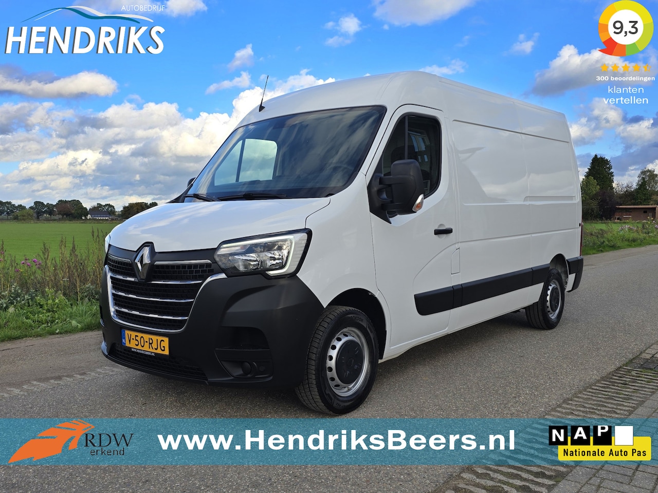 Renault Master - T35 2.3 dCi 135 L2H2 Work Edition - 136 Pk - Euro 6 - AutoWereld.nl