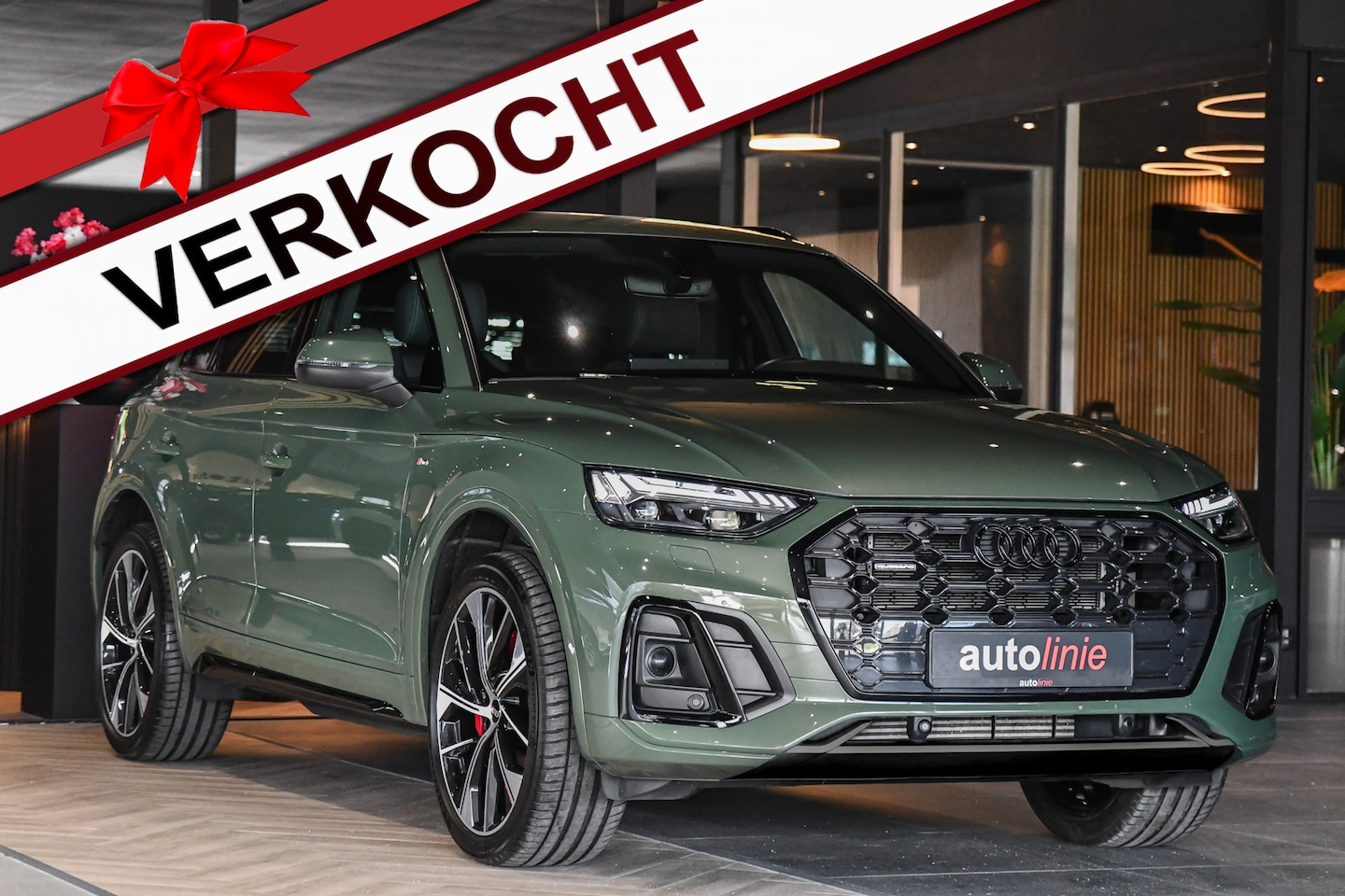 Audi Q5 - 55 TFSI e S edition Comp., RS Stoelen, Matrix, Trekhaak, Keyless, ACC, Carplay, 21"! - AutoWereld.nl