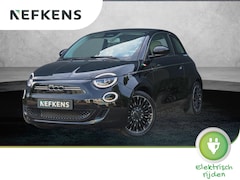 Fiat 500e - La Prima 42kWh | ACCU 93% | 1ste eigenaar | Elektrisch schuifdak | Camera | LEER | Stoelve