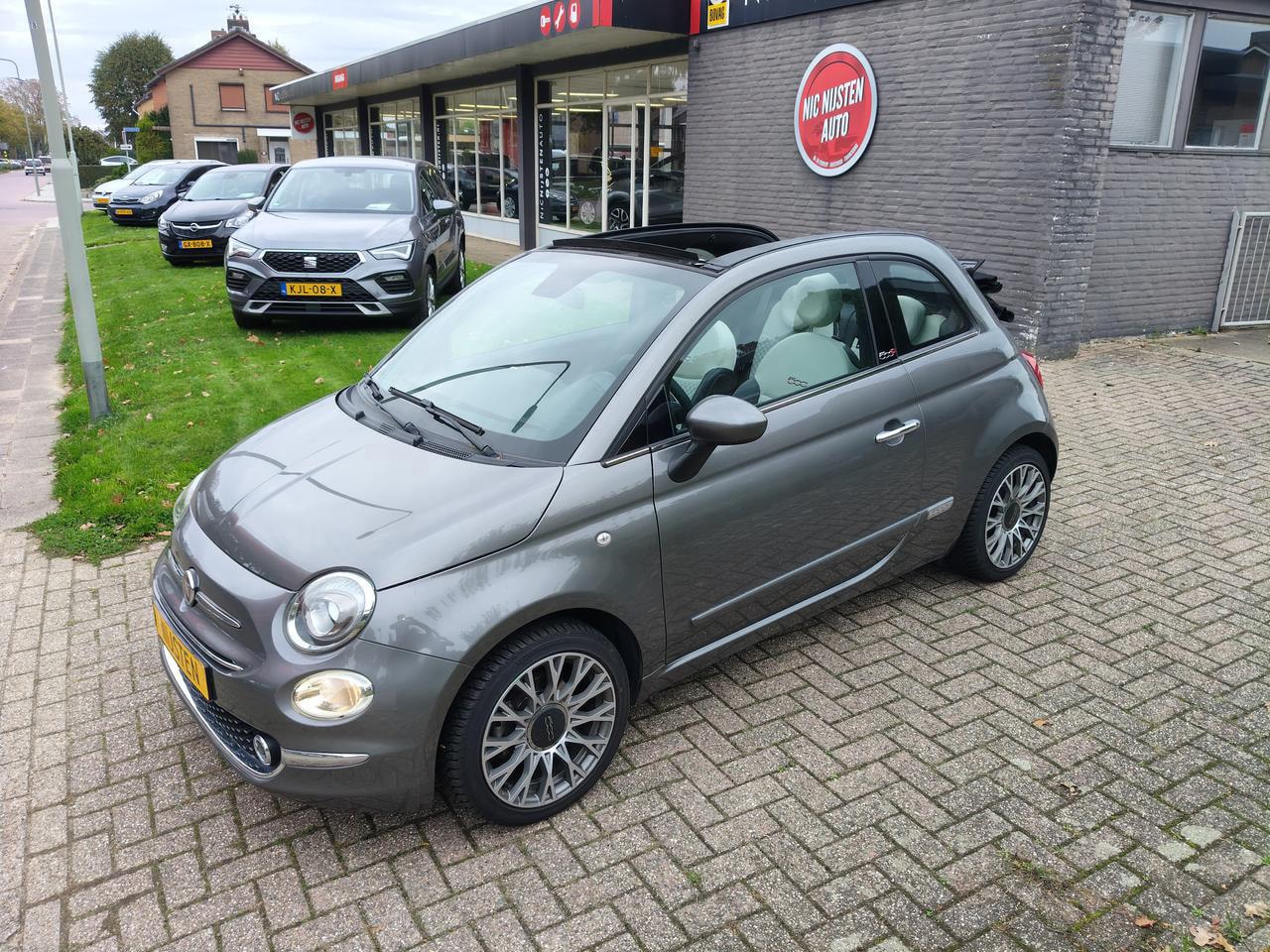 Fiat 500 C - 1.0 Hybrid Launch. Cruise,Climate,Cabrio - AutoWereld.nl