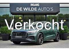 Audi Q8 - 55 TFSI e quattro S-line Competition GoodwoodGreen RS-seats Carbon Pano B&O Head-up