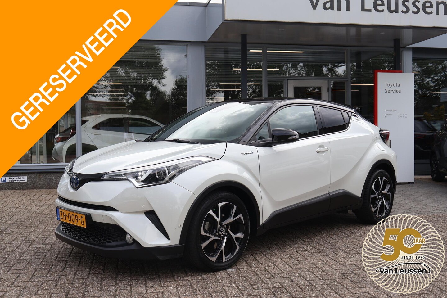 Toyota C-HR - 1.8 HYBRID STYLE BI-TONE DODEHOEK JBL-AUDIO STOELVERW. KEYLESS PARK.SENSOREN - AutoWereld.nl