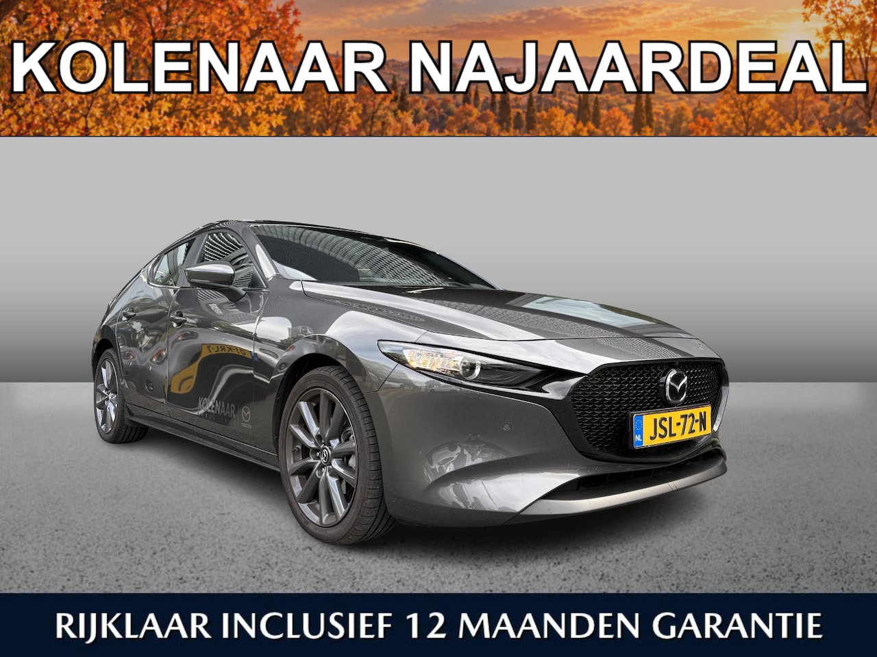 Mazda 3 - 2.5 automaat e-Sky-G 140pk Centre-line - Driver Assistance Pack | Kolenaar Najaardeal | De - AutoWereld.nl