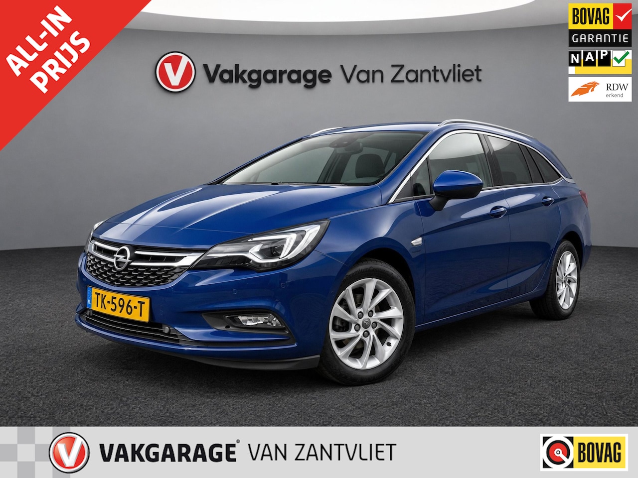 Opel Astra Sports Tourer - 1.0 Innovation 1.0 Innovation (12 mnd BOVAG-garantie) - AutoWereld.nl