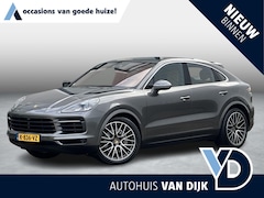 Porsche Cayenne Coupé - 3.0 E-Hybrid |NL-Auto|Sportuitlaat|Luchtvering|Soft-Close|21"|Trekhaak elektr.|Achterasbes