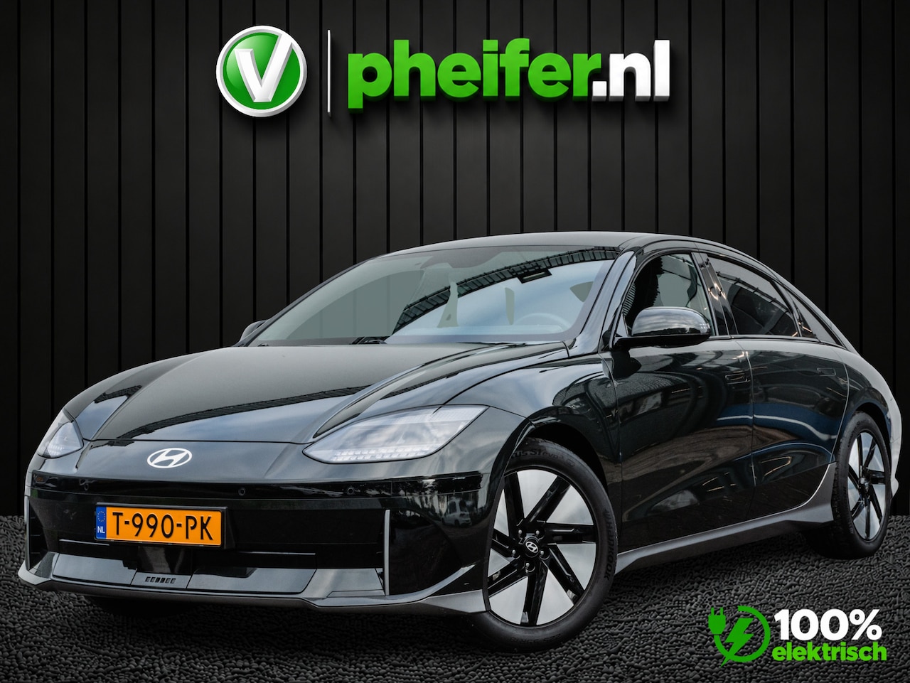 Hyundai IONIQ 6 - Connect 77.4 kWh SOH 100% Trekhaak/ Head-up/ Camera/ Stoel-stuurverwarming/ Blindspot/ Nav - AutoWereld.nl
