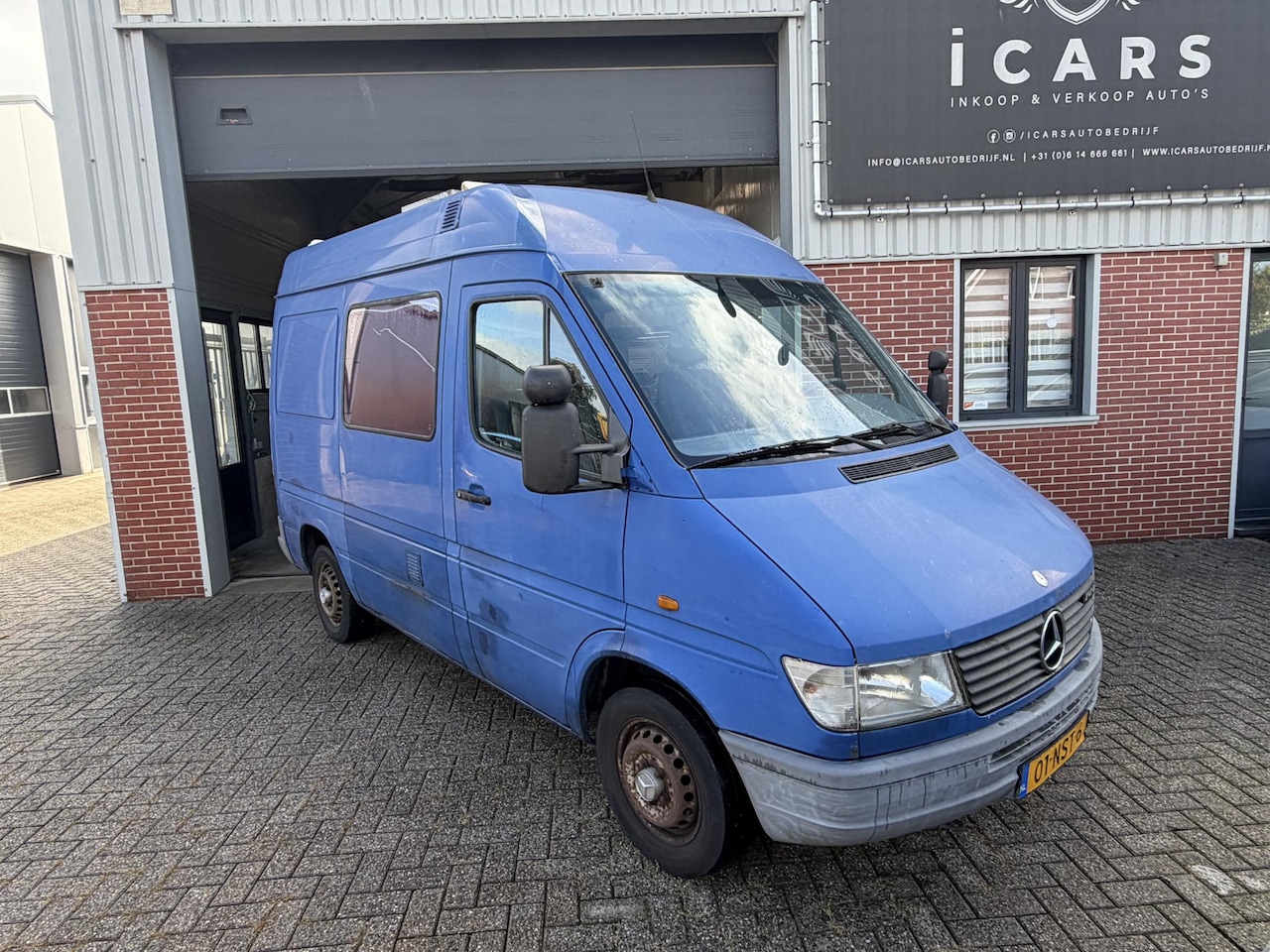 Mercedes-Benz Sprinter - 212 D hoog Camper 2 pers. bed zonnepaneel - AutoWereld.nl