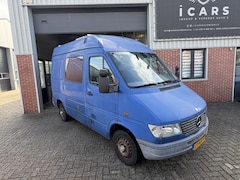 Mercedes-Benz Sprinter - 212 D hoog Camper 2 pers. bed zonnepaneel