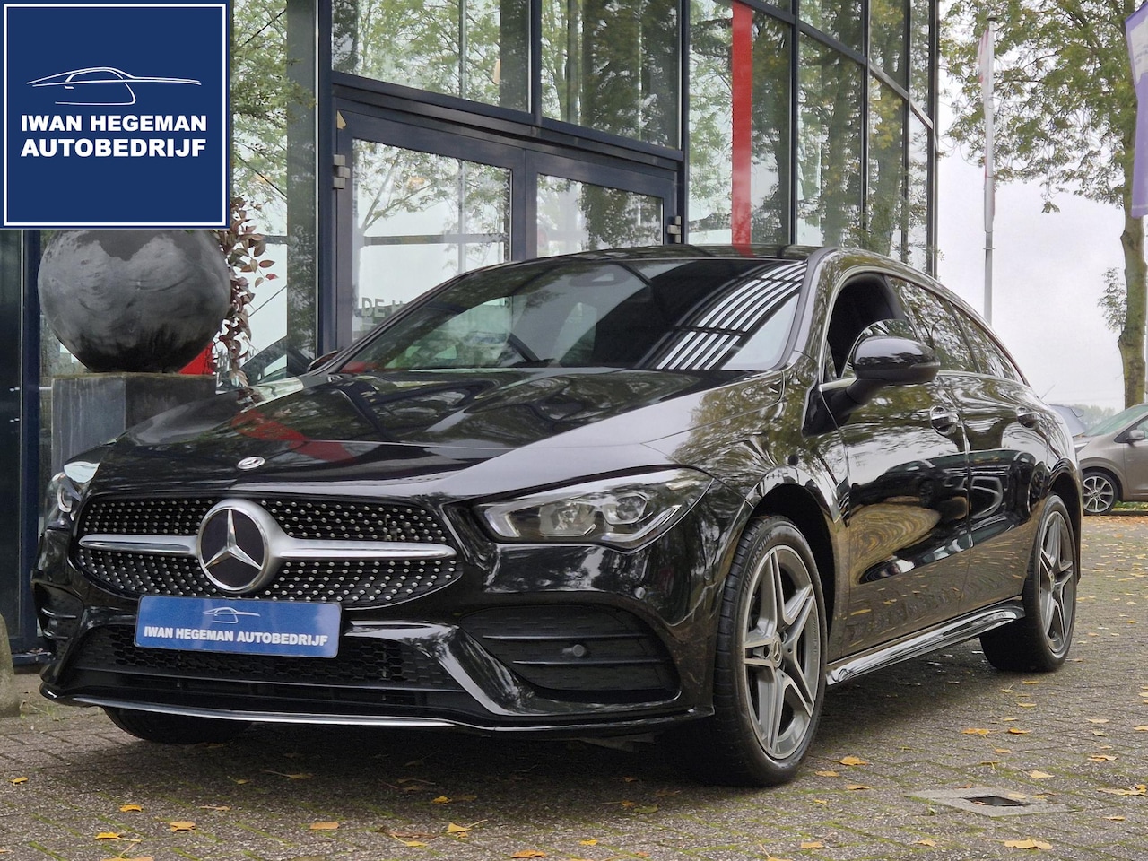 Mercedes-Benz CLA-klasse Shooting Brake - 250 e AMG Line | 95,09% | Wegkl. Trekhaak | Navigatie | Licht metalen velgen | Parkeersens - AutoWereld.nl