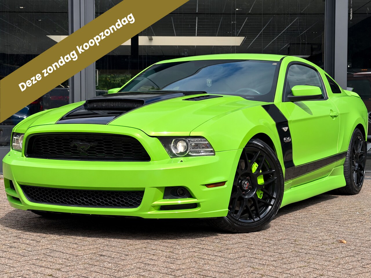 Ford Mustang - USA 5.0 V8 GT Cervini Manual 424pk Recaro Shaker Audio CarPlay Camera Navi - AutoWereld.nl
