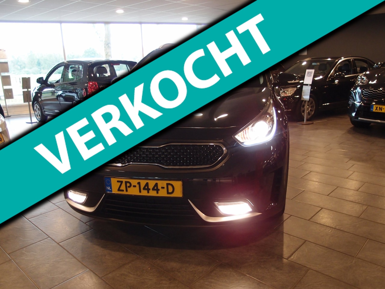 Kia Niro - 1.6 GDi Hybrid DynamicLine Navi en trekhaak - AutoWereld.nl