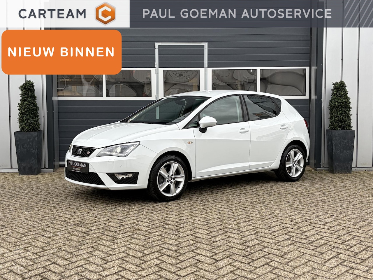 SEAT Ibiza - 1.0 EcoTSI FR | LED | Stoelverwarming | Climate | Parkeer sensoren | - AutoWereld.nl