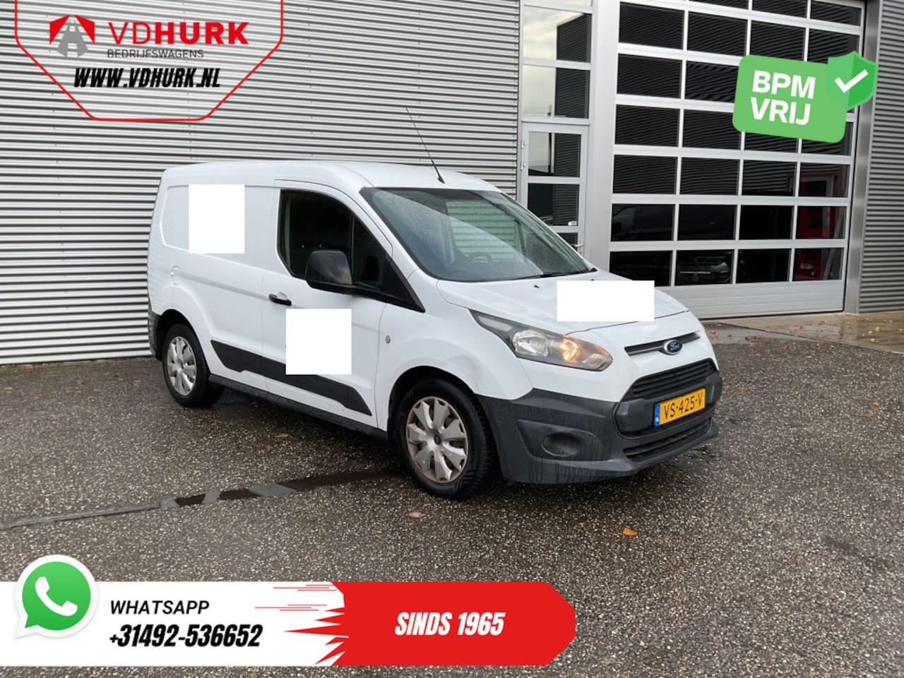 Ford Transit Connect - 1.6 TDCI Lage KM/ NL Auto/ Airco/ Cruise/ Trekhaak - AutoWereld.nl