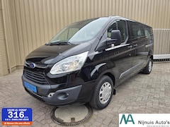 Ford Transit Custom - Combi 9-Persoons 310 2.0 TDCI L2H1 Trend Dubbele Schuifdeur | Trekhaak | Stoel&ruitverwarm