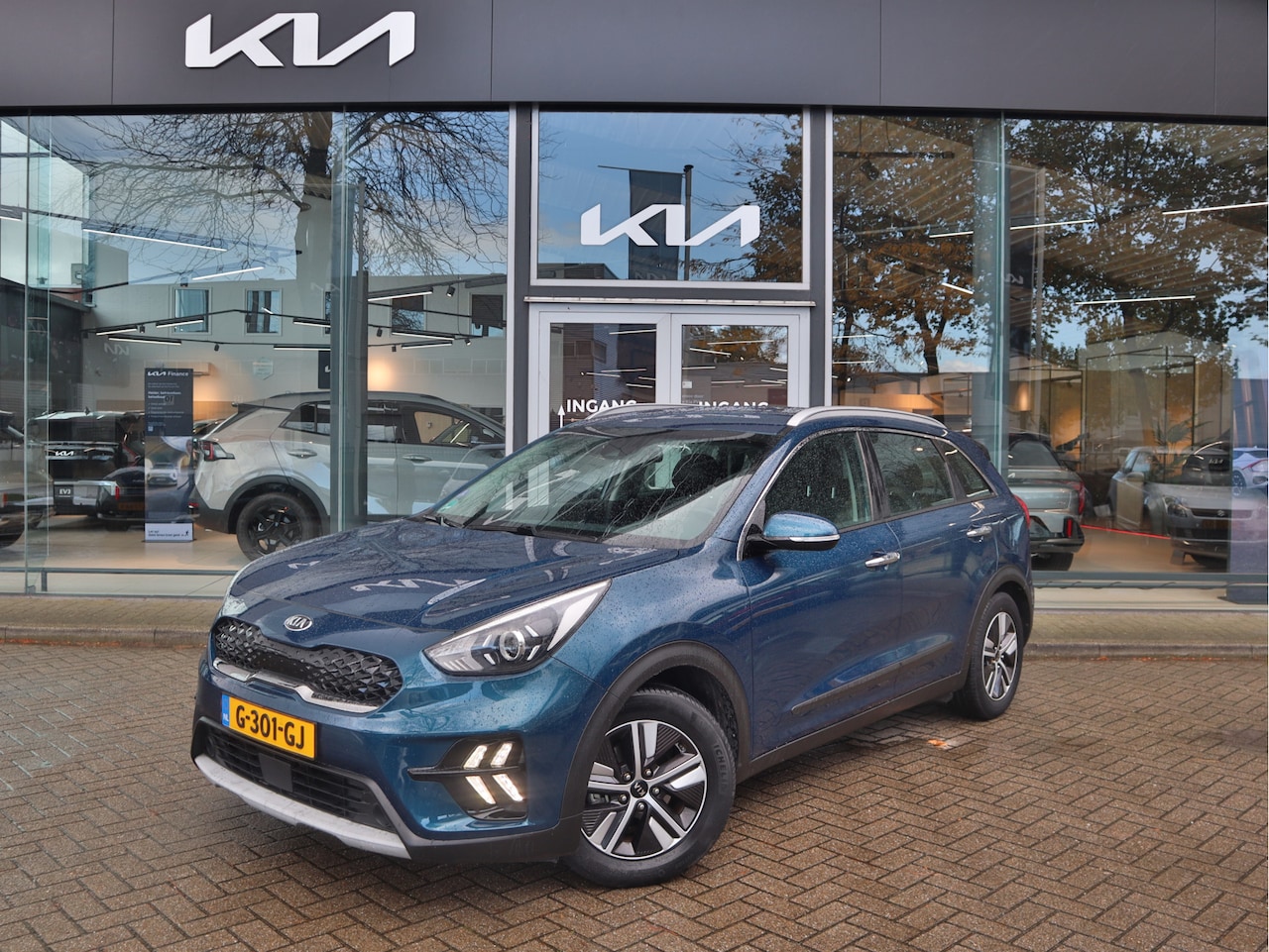 Kia Niro - 1.6 GDi Hybrid DynamicLine | ECC-Airco | Cr. Control | Camera | Navigatie | Tot 10jr. Gara - AutoWereld.nl
